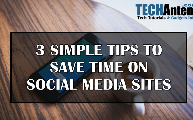 save time on social media sites