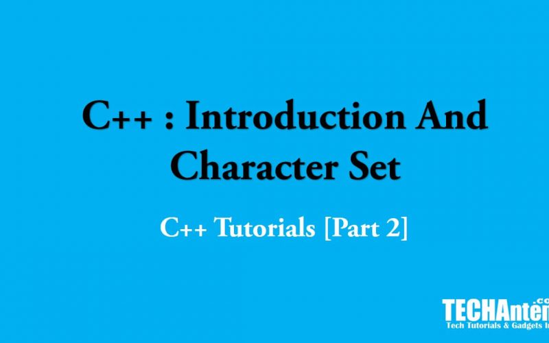 C++ character set