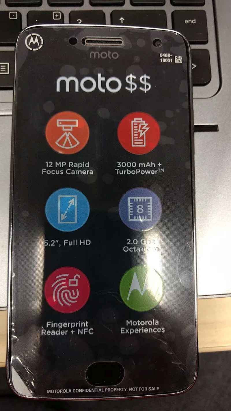 moto g5 plus specs leaked